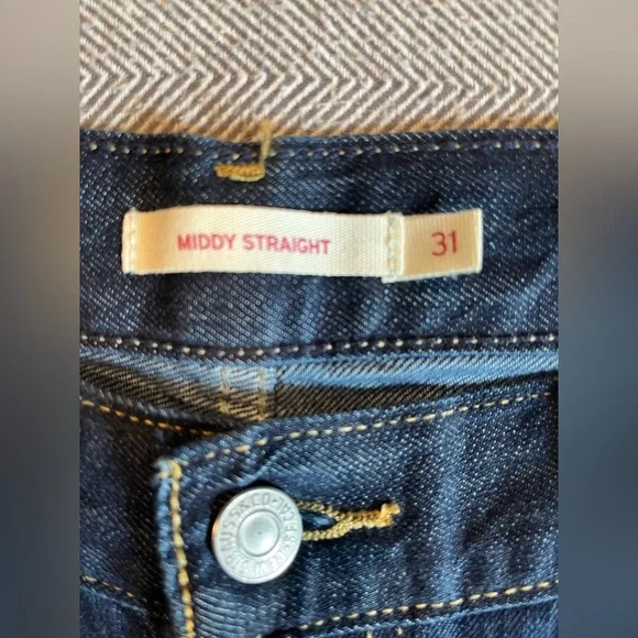 NWT Levi's Middy Straight Leg Jeans 31 X 30 - Picture 10 of 12